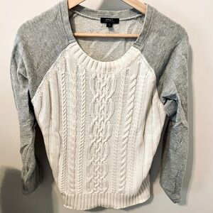 SOLD SKYR Cableknit Sweatshirt EUC